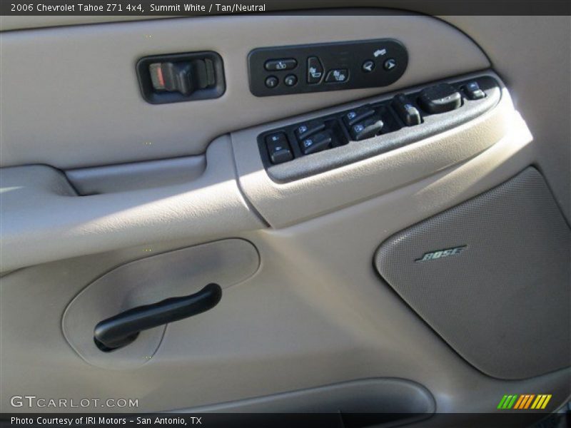 Summit White / Tan/Neutral 2006 Chevrolet Tahoe Z71 4x4