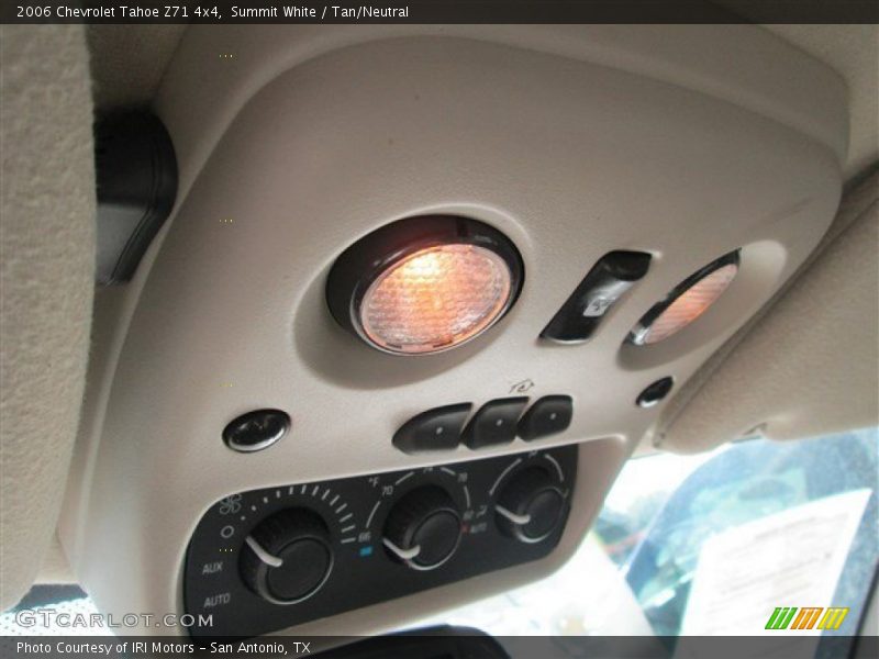 Summit White / Tan/Neutral 2006 Chevrolet Tahoe Z71 4x4