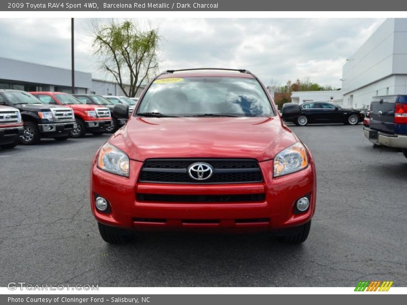 Barcelona Red Metallic / Dark Charcoal 2009 Toyota RAV4 Sport 4WD