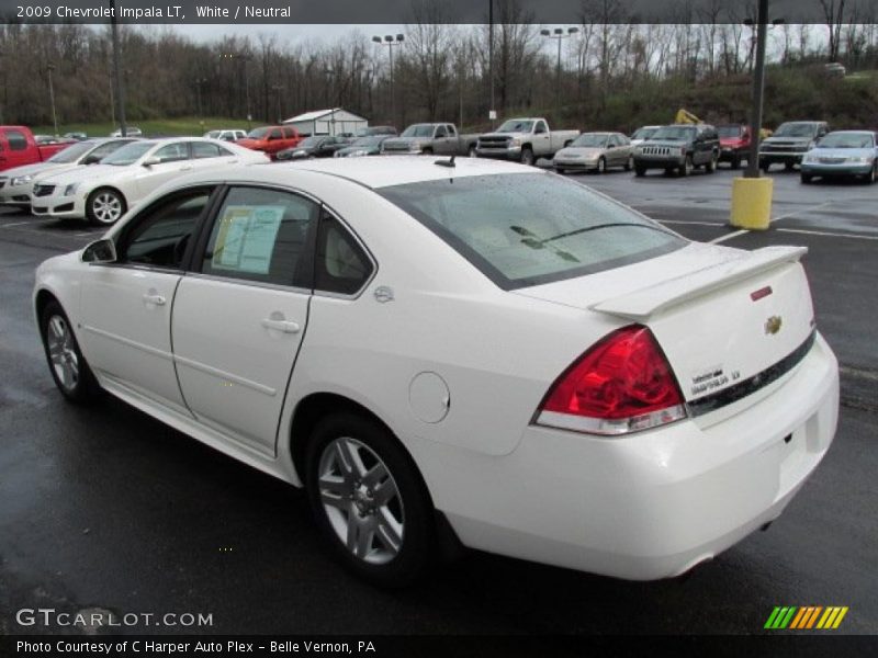 White / Neutral 2009 Chevrolet Impala LT