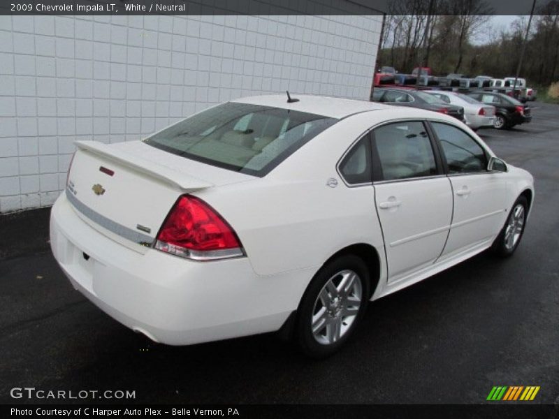 White / Neutral 2009 Chevrolet Impala LT