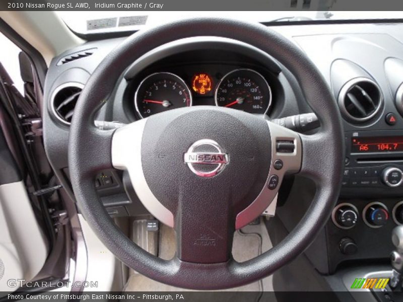  2010 Rogue SL AWD Steering Wheel