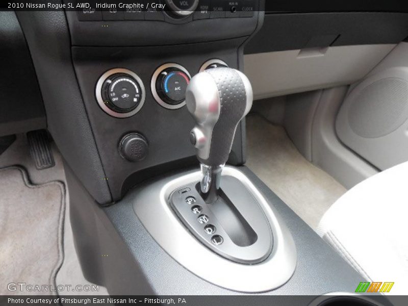  2010 Rogue SL AWD Xtronic CVT Automatic Shifter