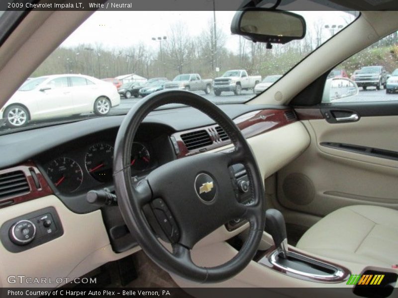 White / Neutral 2009 Chevrolet Impala LT