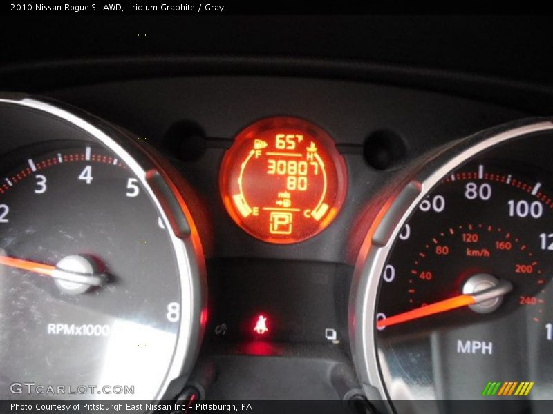 Iridium Graphite / Gray 2010 Nissan Rogue SL AWD