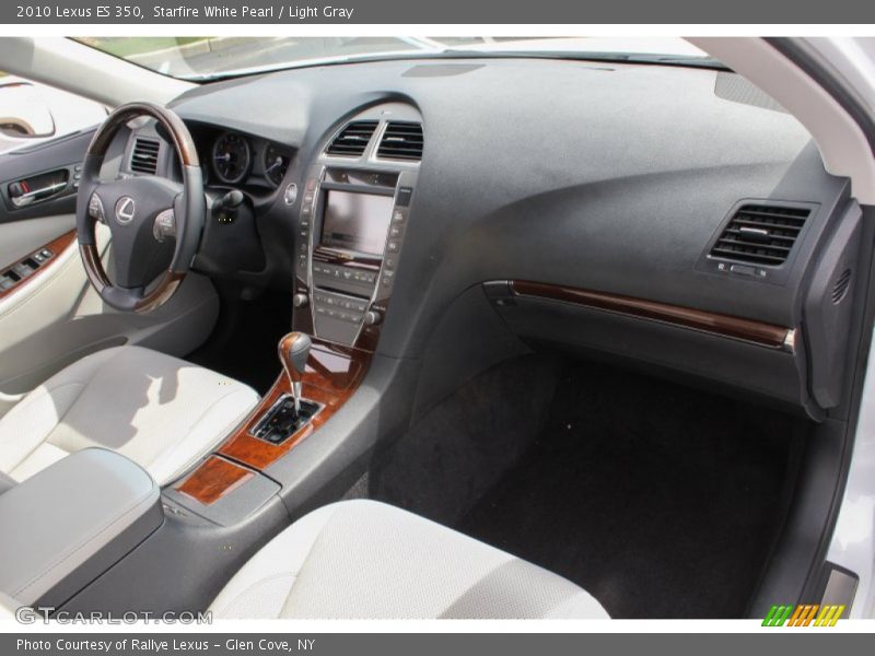 Dashboard of 2010 ES 350