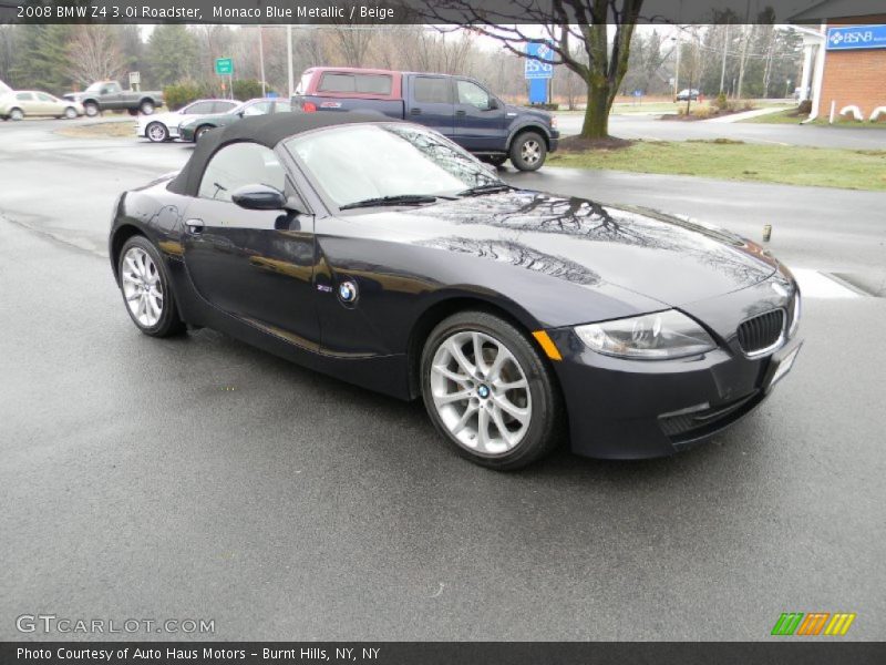 Front 3/4 View of 2008 Z4 3.0i Roadster