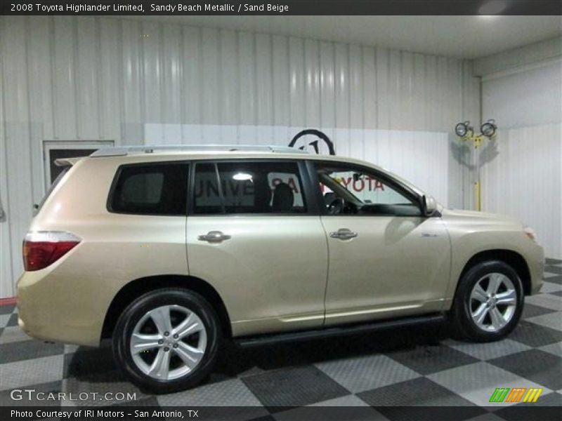 Sandy Beach Metallic / Sand Beige 2008 Toyota Highlander Limited