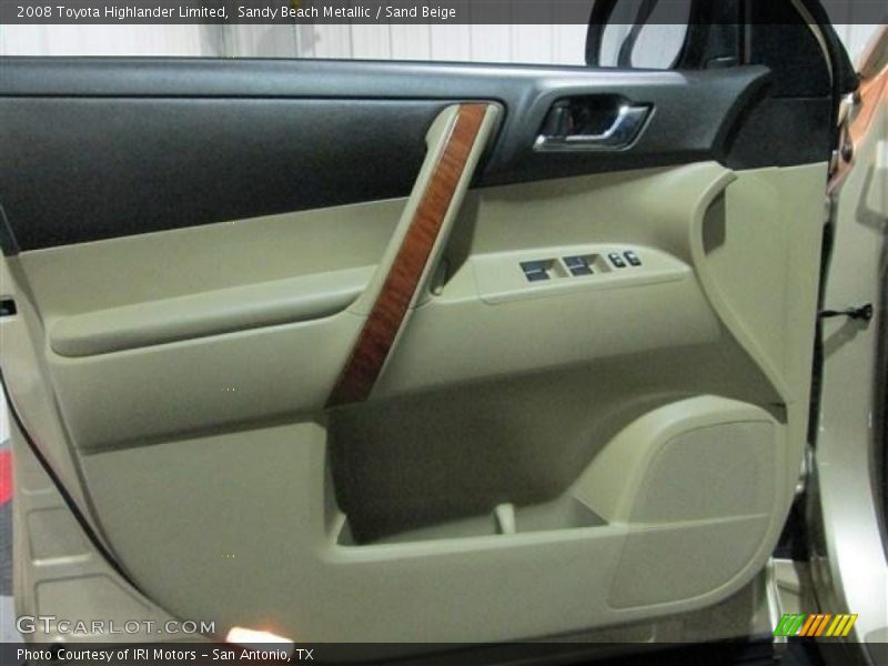 Sandy Beach Metallic / Sand Beige 2008 Toyota Highlander Limited