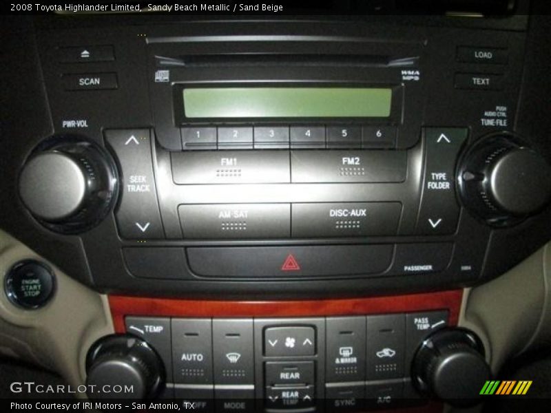 Sandy Beach Metallic / Sand Beige 2008 Toyota Highlander Limited