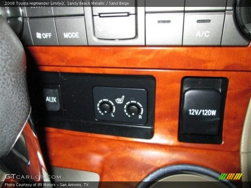 Sandy Beach Metallic / Sand Beige 2008 Toyota Highlander Limited