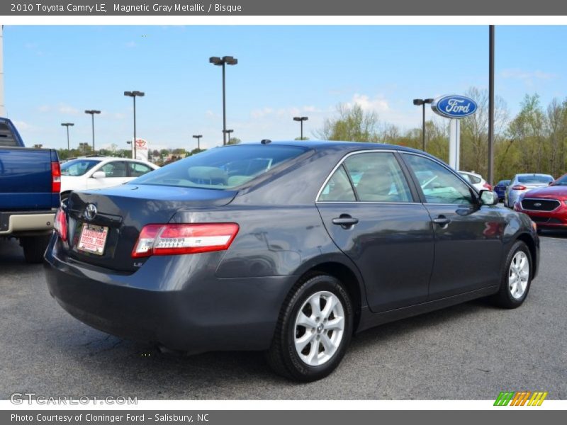 Magnetic Gray Metallic / Bisque 2010 Toyota Camry LE