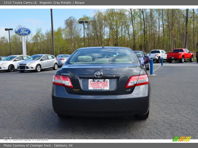 Magnetic Gray Metallic / Bisque 2010 Toyota Camry LE