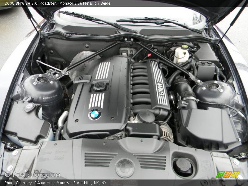  2008 Z4 3.0i Roadster Engine - 3.0 Liter DOHC 24-Valve VVT Inline 6 Cylinder