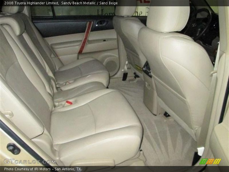 Sandy Beach Metallic / Sand Beige 2008 Toyota Highlander Limited
