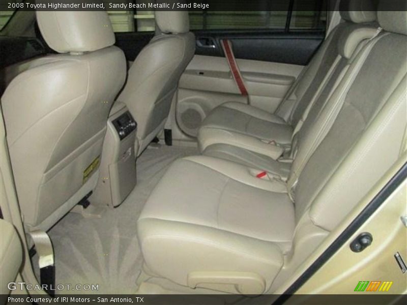 Sandy Beach Metallic / Sand Beige 2008 Toyota Highlander Limited