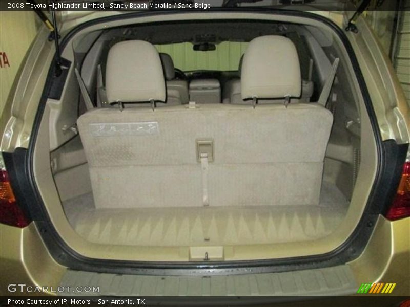 Sandy Beach Metallic / Sand Beige 2008 Toyota Highlander Limited