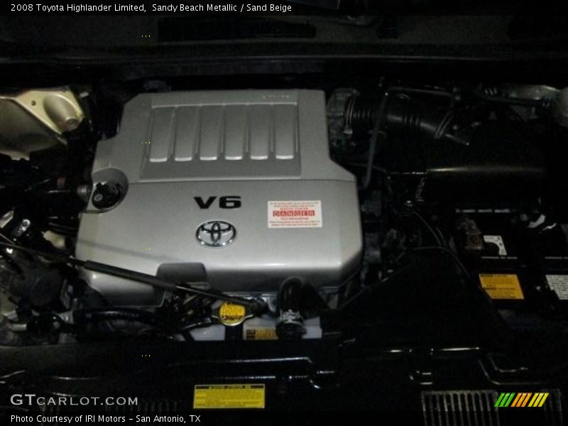 Sandy Beach Metallic / Sand Beige 2008 Toyota Highlander Limited