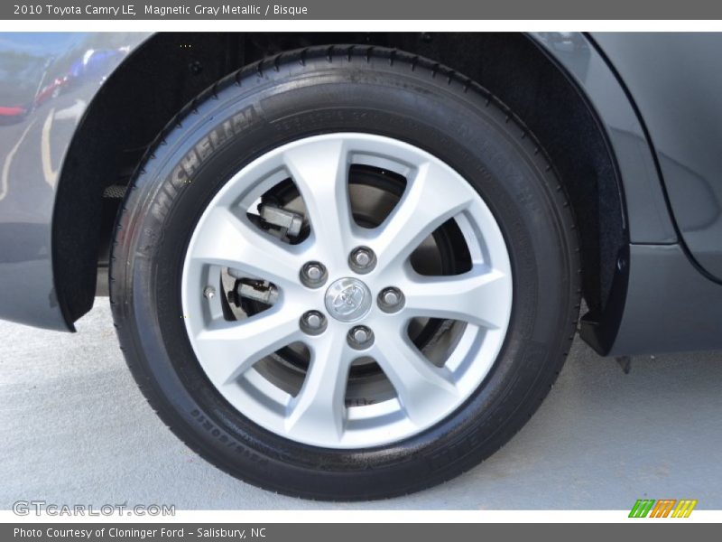 Magnetic Gray Metallic / Bisque 2010 Toyota Camry LE