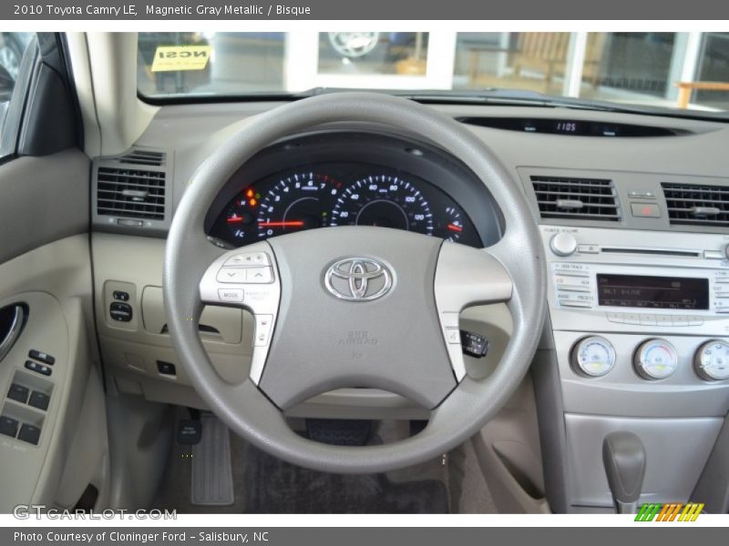 Magnetic Gray Metallic / Bisque 2010 Toyota Camry LE