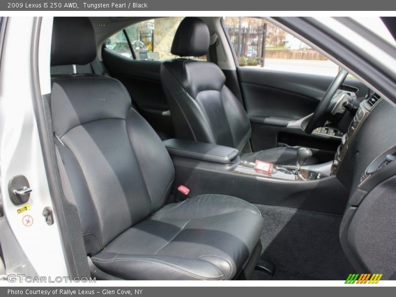 Tungsten Pearl / Black 2009 Lexus IS 250 AWD