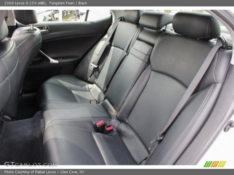 Tungsten Pearl / Black 2009 Lexus IS 250 AWD