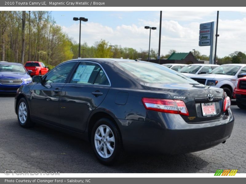 Magnetic Gray Metallic / Bisque 2010 Toyota Camry LE
