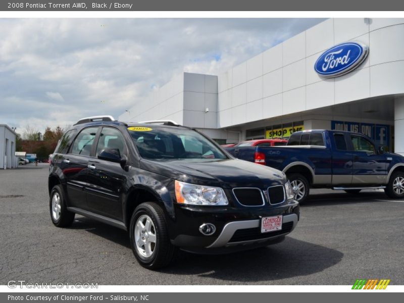 Black / Ebony 2008 Pontiac Torrent AWD