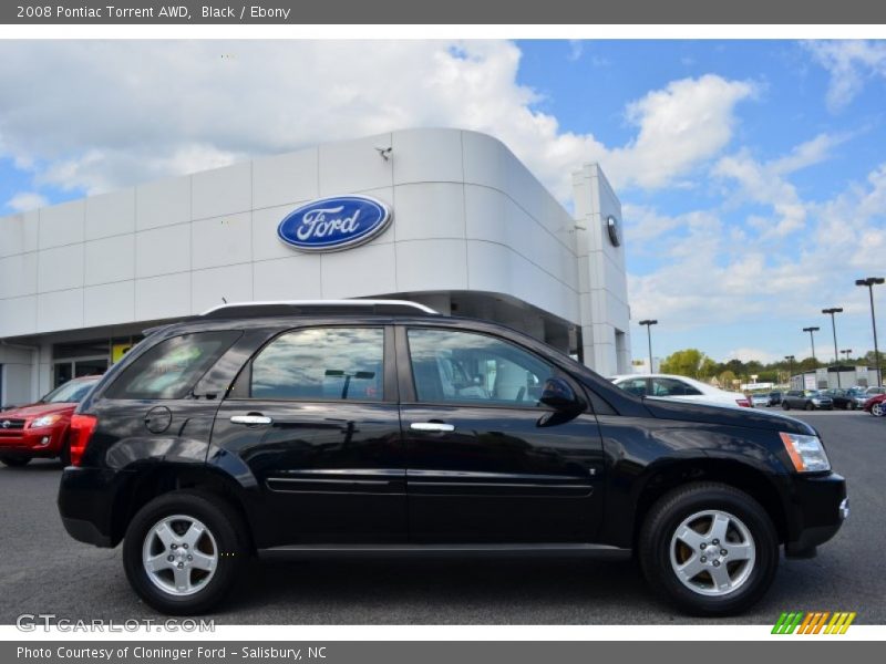 Black / Ebony 2008 Pontiac Torrent AWD