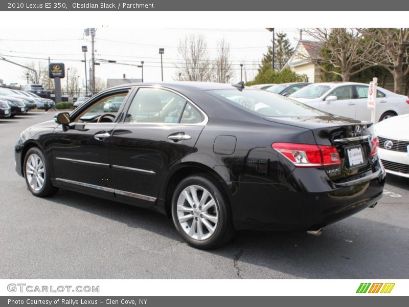 Obsidian Black / Parchment 2010 Lexus ES 350