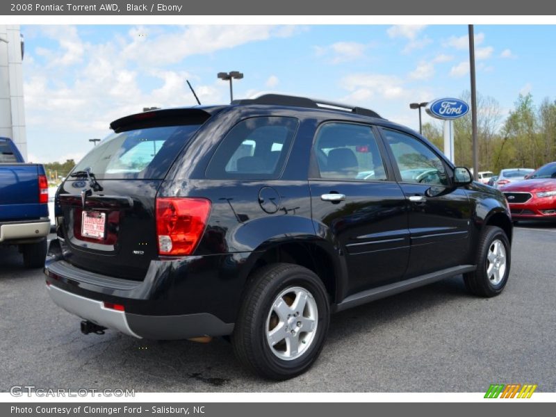 Black / Ebony 2008 Pontiac Torrent AWD