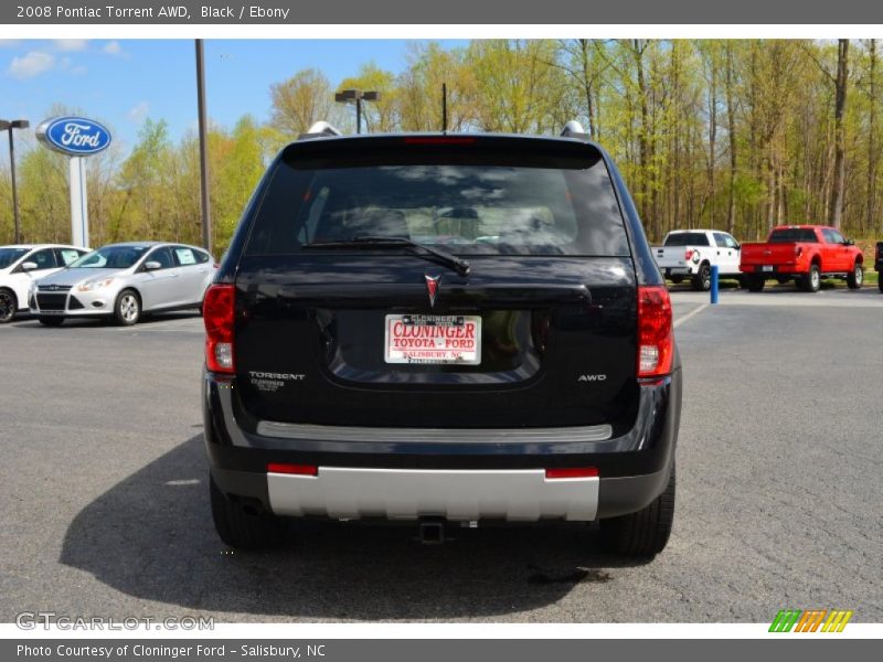 Black / Ebony 2008 Pontiac Torrent AWD