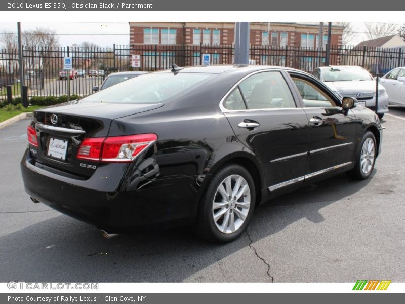 Obsidian Black / Parchment 2010 Lexus ES 350