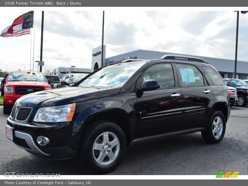 Black / Ebony 2008 Pontiac Torrent AWD