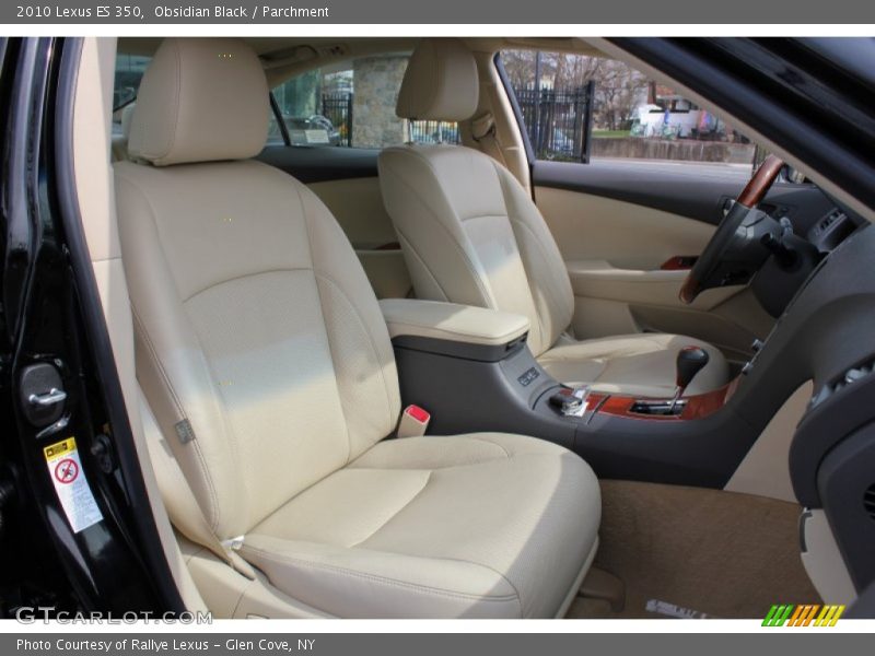 Obsidian Black / Parchment 2010 Lexus ES 350
