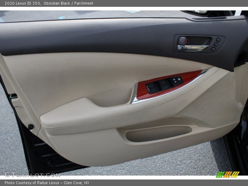 Obsidian Black / Parchment 2010 Lexus ES 350