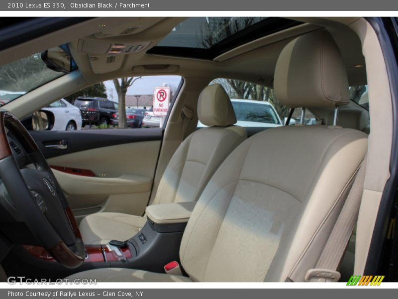 Obsidian Black / Parchment 2010 Lexus ES 350