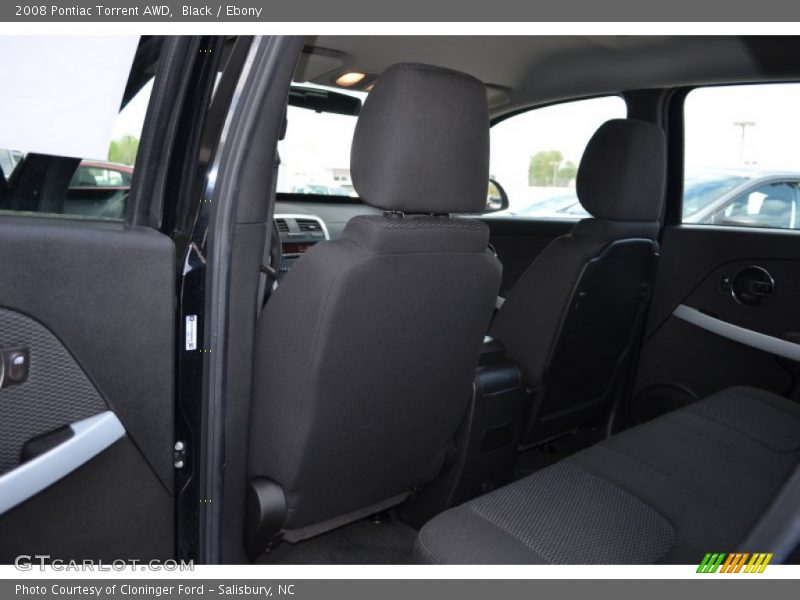 Black / Ebony 2008 Pontiac Torrent AWD