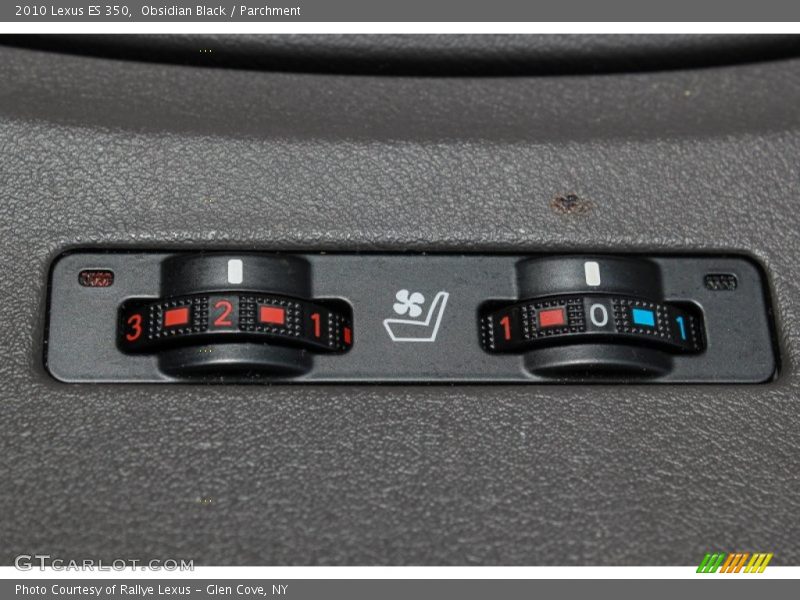 Obsidian Black / Parchment 2010 Lexus ES 350