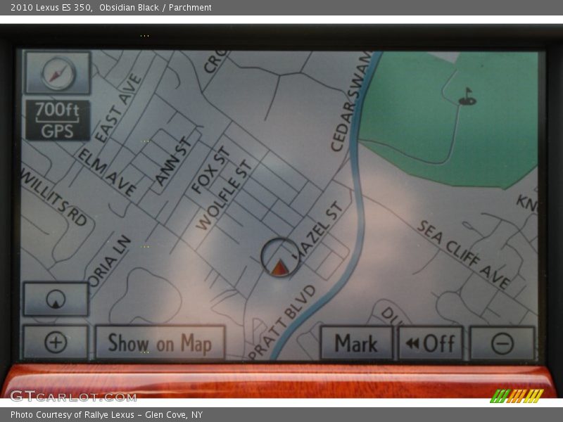 Navigation of 2010 ES 350