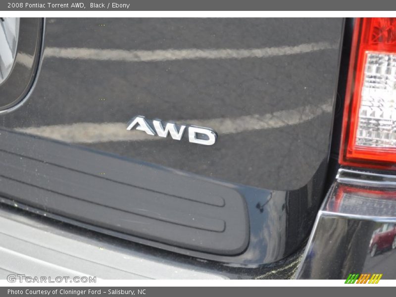 Black / Ebony 2008 Pontiac Torrent AWD
