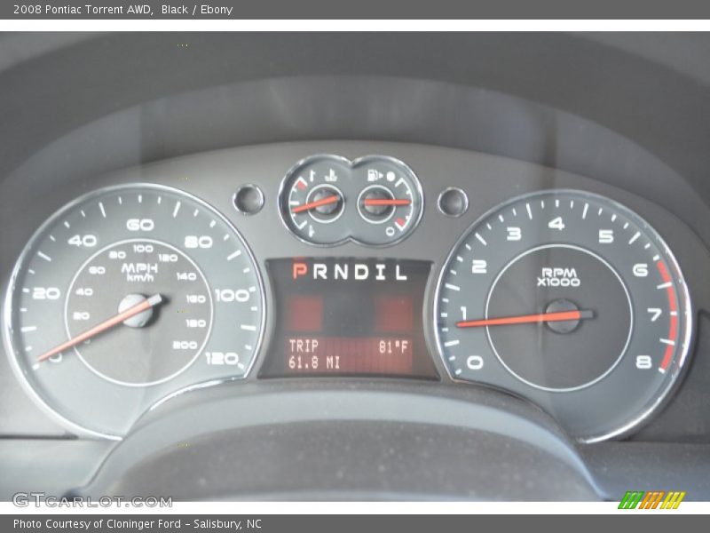 Black / Ebony 2008 Pontiac Torrent AWD