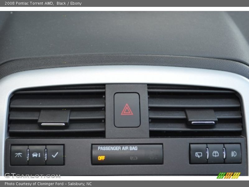 Black / Ebony 2008 Pontiac Torrent AWD