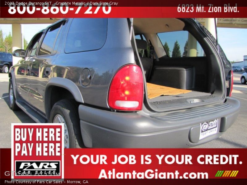 Graphite Metallic / Dark Slate Gray 2003 Dodge Durango SXT