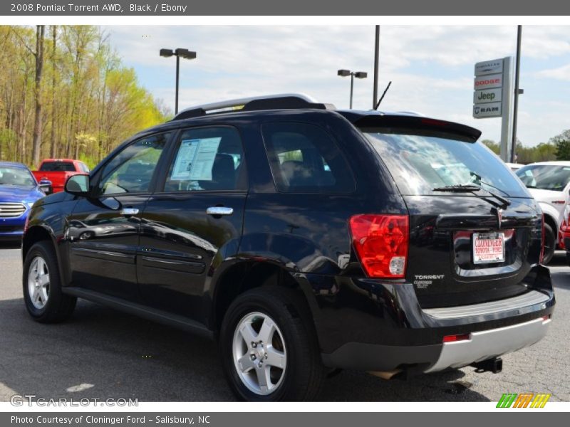 Black / Ebony 2008 Pontiac Torrent AWD