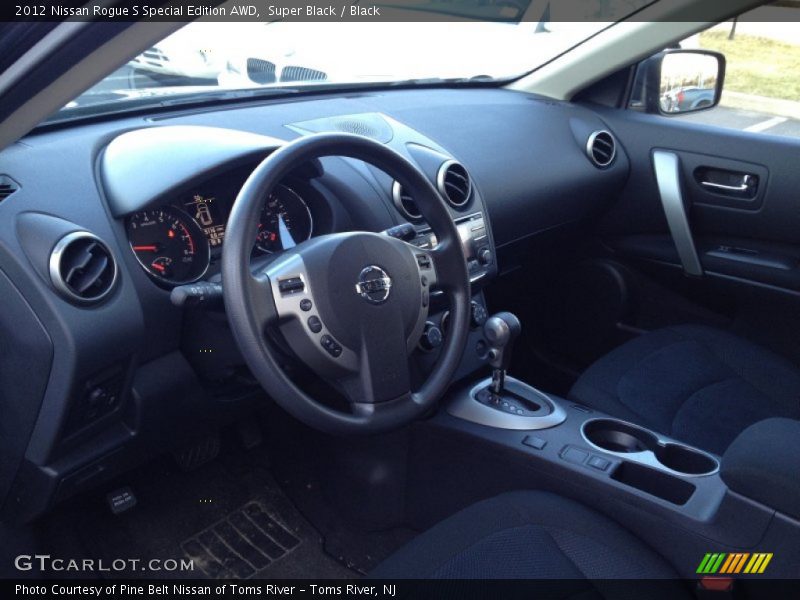 Super Black / Black 2012 Nissan Rogue S Special Edition AWD