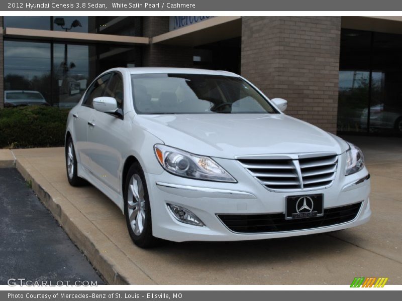 White Satin Pearl / Cashmere 2012 Hyundai Genesis 3.8 Sedan