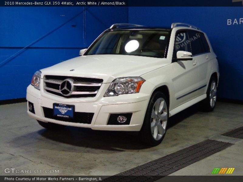 Arctic White / Almond/Black 2010 Mercedes-Benz GLK 350 4Matic