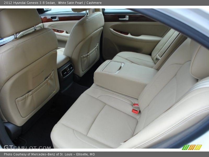 White Satin Pearl / Cashmere 2012 Hyundai Genesis 3.8 Sedan