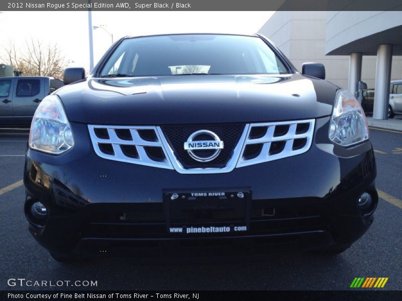 Super Black / Black 2012 Nissan Rogue S Special Edition AWD